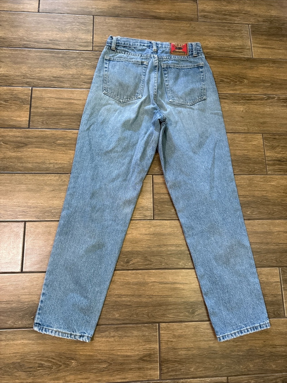 Vintage Blue Ellemenno High Waisted Mom Jeans Size 5